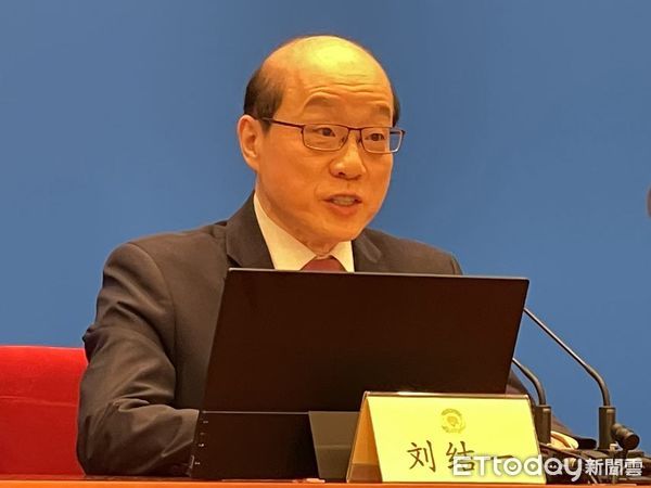 ▲▼ 2025兩會、政協中外記者會、劉結一、發言人             。（圖／記者任以芳攝）