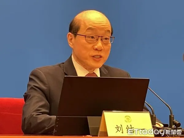 ▲▼ 2025兩會、政協中外記者會、劉結一、發言人             。（圖／記者任以芳攝）