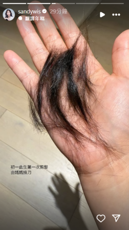 ▲▼Sandy。（圖／翻攝自Instagram／sandywis）