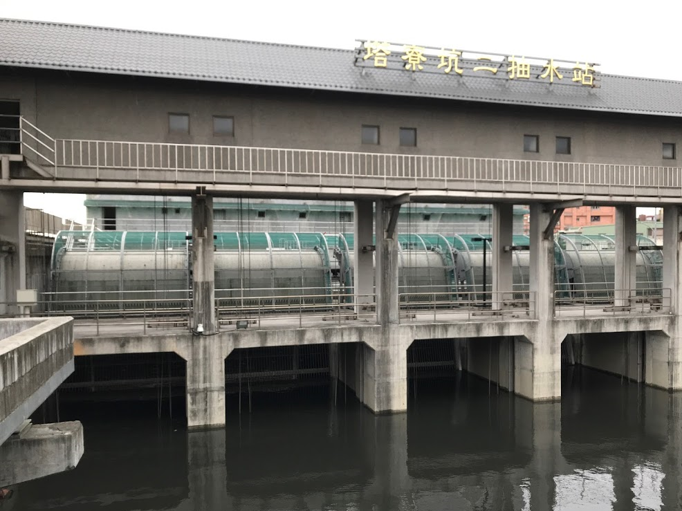 ▲新北塔寮坑二號抽水站蓄水試抽。（圖／新北市水利局提供）