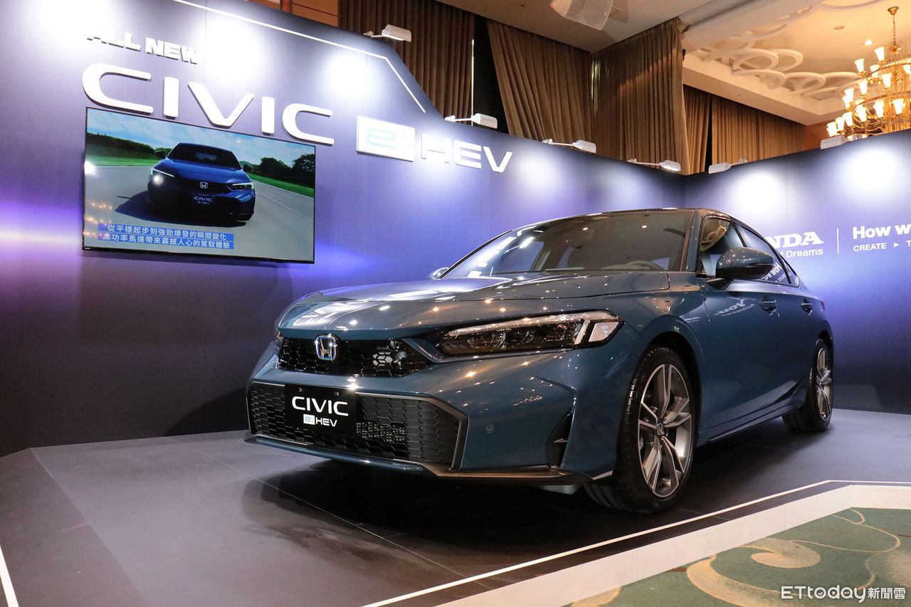 ▲大陸小改款11代HONDA喜美Civic雙動力上市！（圖／翻攝自HONDA）
