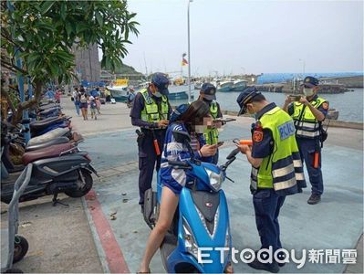 屏東警嚴格取締未戴安全帽 3天開單告發2088件
