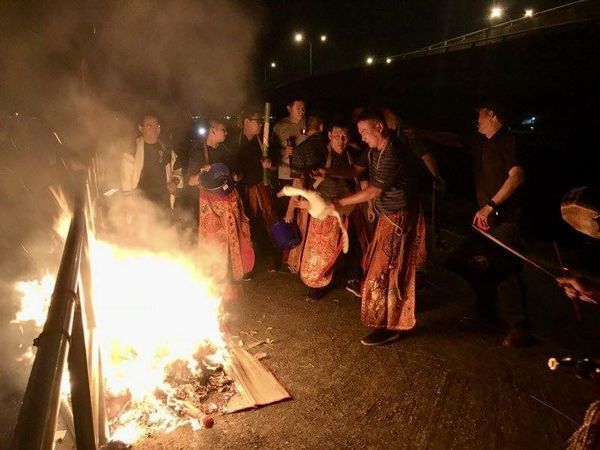 ▲福興鄉二港村今天深夜舉辦送煞科儀。（圖／翻攝自二港村辦公室 ）（示意圖／楊昇樺提供，以下同）