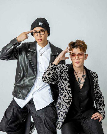 孫生（右）捲入性騷擾風波，酷炫也無法避免地受到波及。（圖／翻攝自孫生IG）