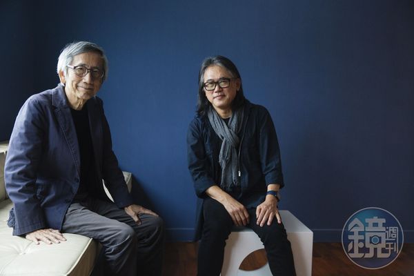 《黑潮一流變中的台灣建築》導演符昌鋒（右）與監製兼編劇郭肇立（左）。（本刊資料照片）