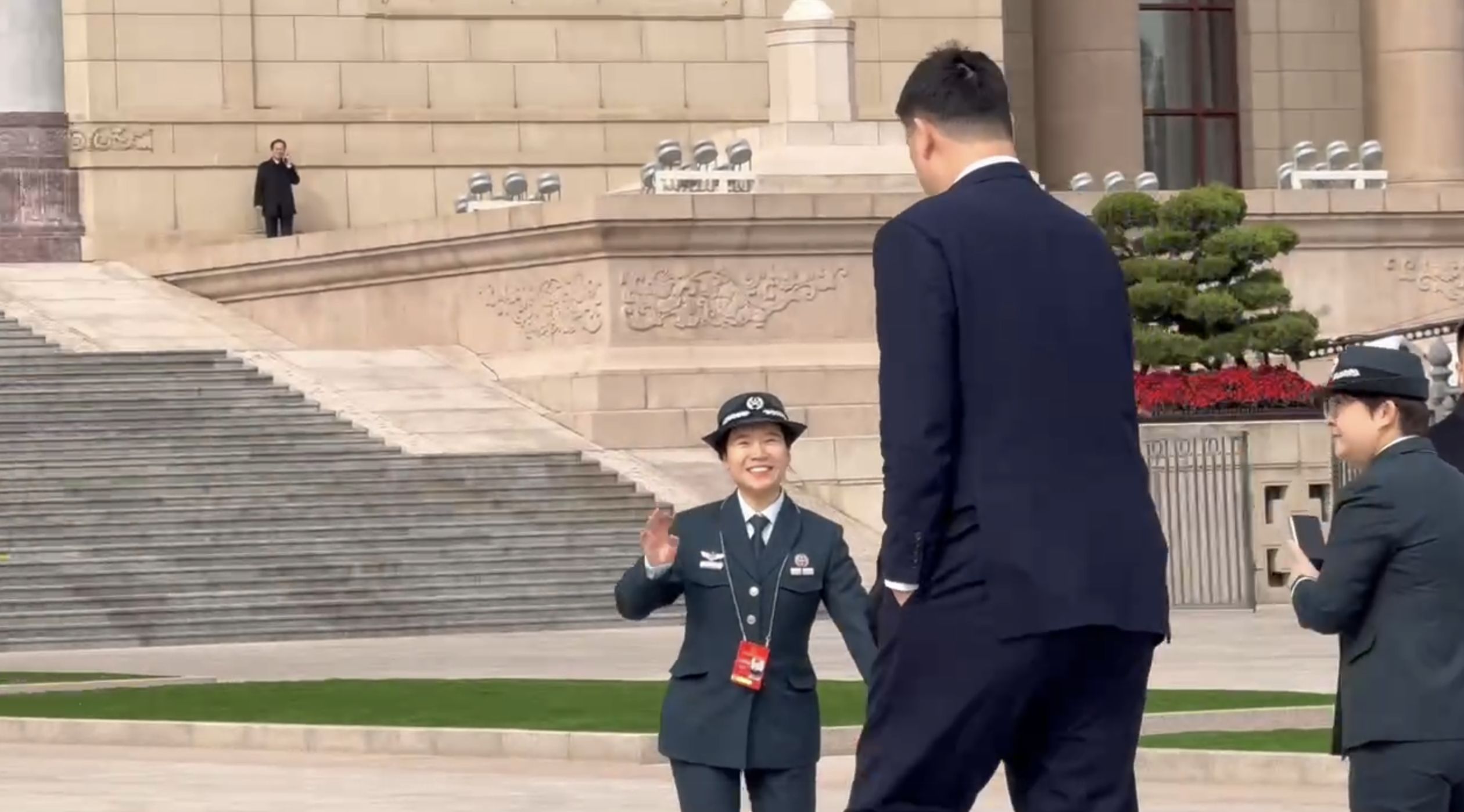 ▲姚明。（圖／記者任以芳攝）