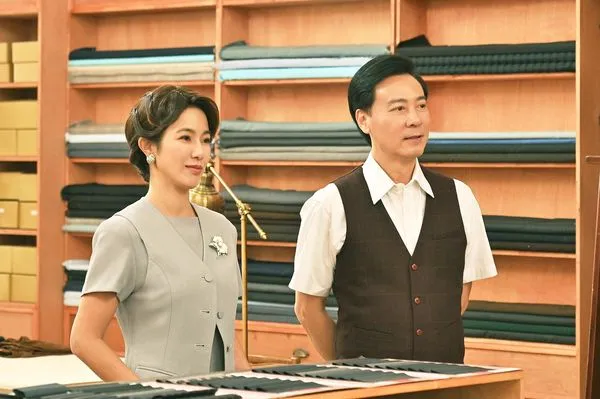 ▲黃瑄和尹昭德在《寶島西米樂》飾演夫妻。（圖／台視提供）