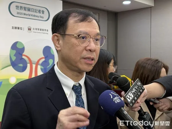 ▲▼健保署長石崇良出席世界腎臟日記者會。（圖／記者洪巧藍攝）