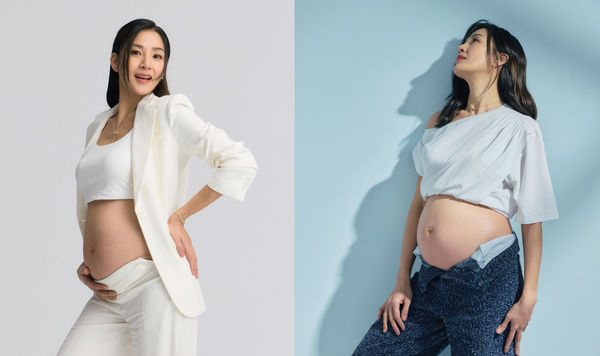 ▲▼47歲女星洪小鈴懷孕仍維持相當好的體態。（圖／嬰兒與母親雜誌提供）