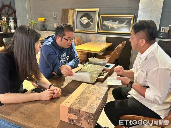 ▲清明上河圖結合基隆景點。（圖／記者郭世賢翻攝）