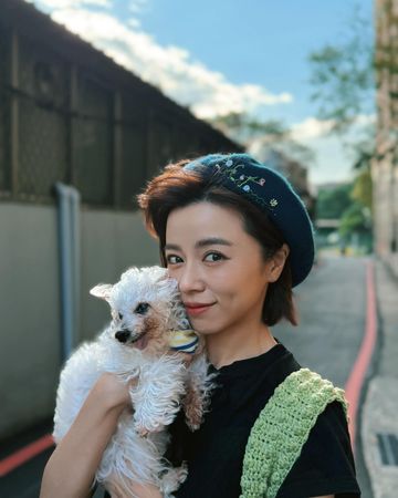 ▲王瞳羽愛犬哈嚕。（圖／翻攝自Facebook／王瞳）