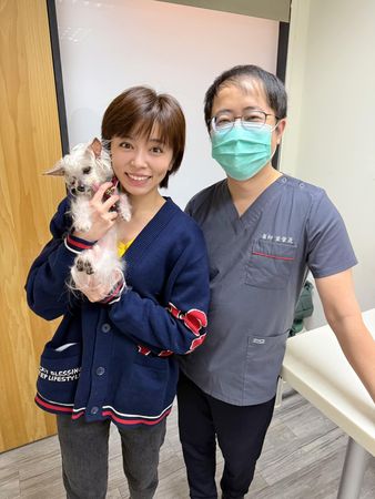 ▲王瞳羽愛犬哈嚕。（圖／翻攝自Facebook／王瞳）