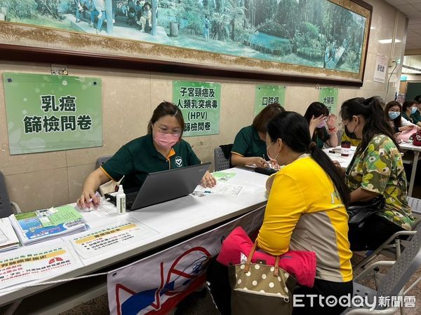 ▲國民健康署自今年起放寬癌症篩檢與成人健檢的對象，竹山秀傳醫院也為民眾加開整合性篩檢的場次。（圖／記者高堂堯翻攝）
