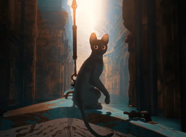 喵的奇幻漂流。（圖／翻攝自劇照）