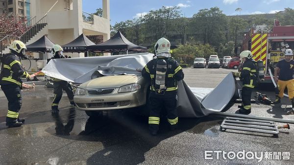 ▲▼消防局將採購「底盤瞄子、滅火毯、緊急插頭、穿剌瞄子與防汛擋水板」專業設備，及辦理專業訓練課程，來提升救災行動的安全與效率。（圖／記者吳世龍翻攝）