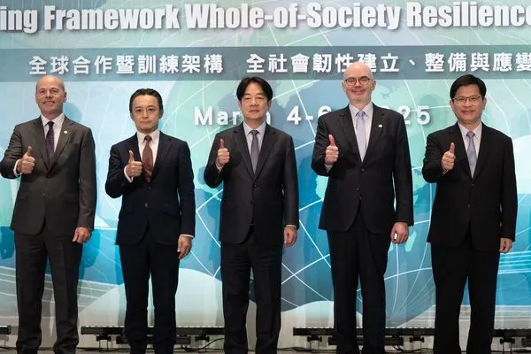 ▲▼總統賴清德出席「全球合作暨訓練架構（GCTF）全社會韌性建立、整備與應變研習營」開幕典禮。（圖／總統府提供）