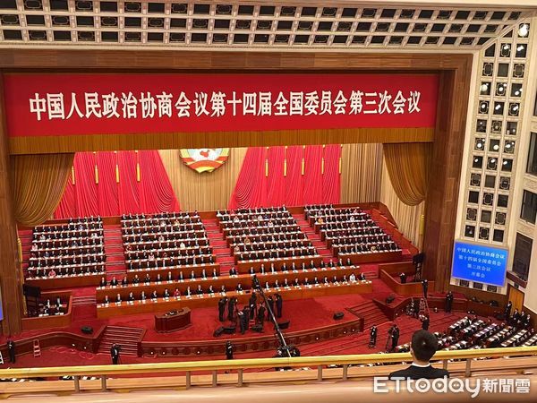 ▲▼ 2025兩會、北京、政協開幕            。（圖／記者任以芳攝）