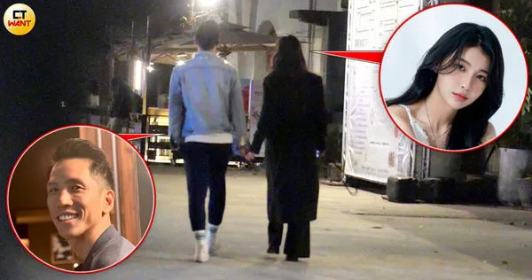 現正熱戀中1／采子十指緊扣新男友　大街上親密互動全被拍