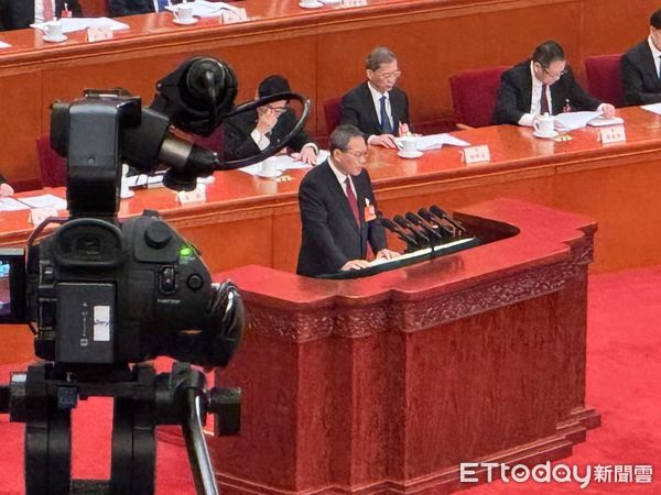 ▲▼ 2025兩會、人大開幕、李強、政府工作報告            。（圖／記者任以芳攝）