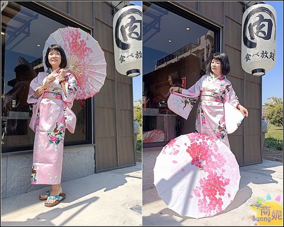 ▲▼築崎燒串放題|台中烤串燒肉吃到飽588元起!軌道車送餐+豐盛自助吧超過百種食材還有免費和服穿搭。（圖／部落客商妮授權提供）