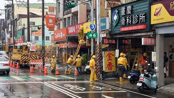 ▲台電桃園區處「驚蟄宣誓大會」