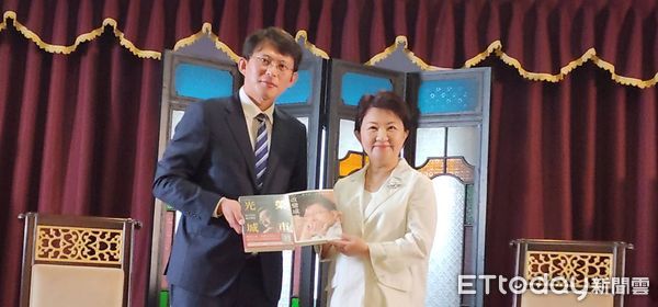 ▲盧秀燕,黃國昌。（圖／記者游瓊華攝）