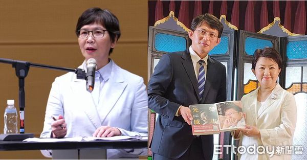 ▲盧秀燕,黃國昌。（圖／記者游瓊華攝）