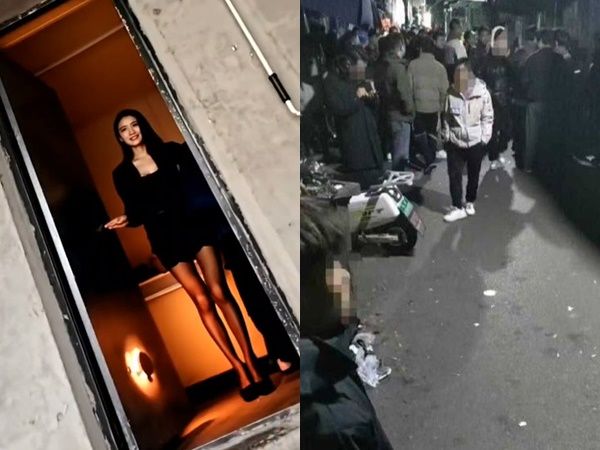 ▲▼黑絲「長沙花魁」接客！40男排隊塞滿小巷　鄰居氣到報警。（圖／翻攝微博）