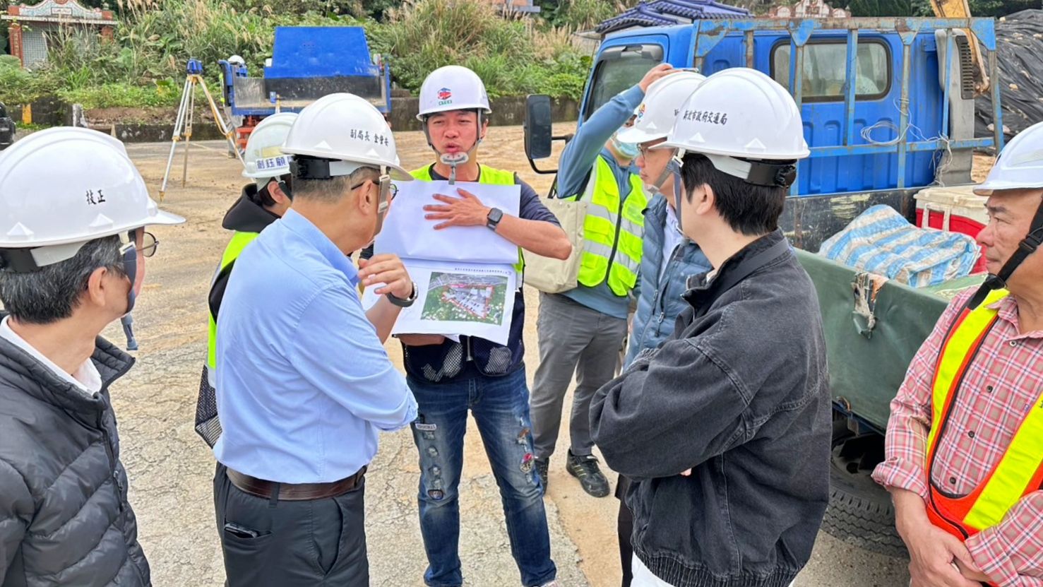 ▲新北九份隔頂停車場4月啟用。（圖／新北市交通局提供）