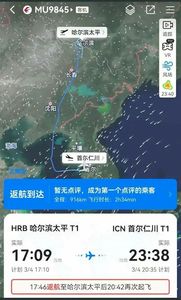 陸網傳東航機長「空中失能」口吐白沫 發「Mayday」急返降哈爾濱