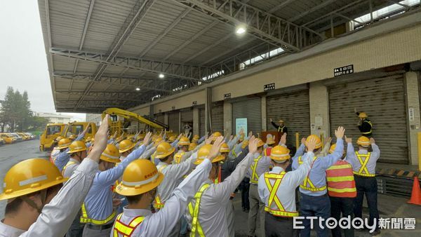 ▲台灣電力公司雲林區營業處舉辦「114春季加強穩定供電作為-驚蟄宣誓儀式」，宣誓降低停電事故與穩定供電的決心。（圖／記者游瓊華翻攝）