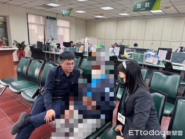 ▲警方保住民眾70萬積蓄。（圖／記者楊漢聲翻攝）