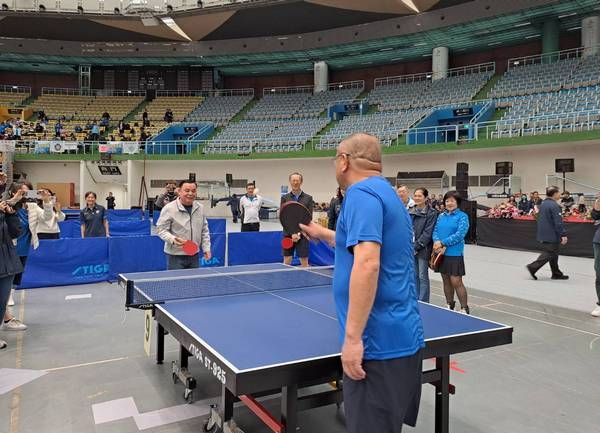 ▲全國議長盃桌球賽桃園登場