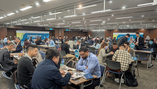 ▲買主與我商機交流熱絡。（圖／貿協提供）