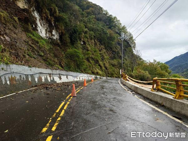 ▲山區大雨道路泥濘，奧萬大森林遊樂區休園至3月7日。（圖／林業保育署南投分署提供）