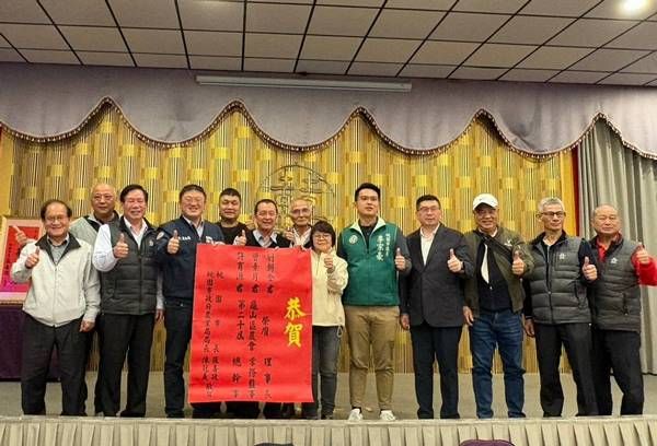 ▲桃園4個區農會改選「三巨頭」