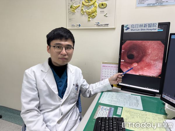 ▲台中男「酒後不舒服」罹癌第3期！醫揭1症狀：腫瘤已塞食道60%。（圖／烏日林新醫院提供）