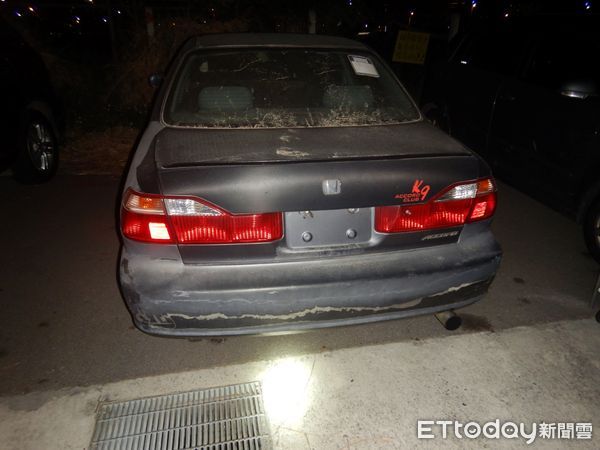 ▲▼無牌幽靈車撞人就跑，肇逃殺手追查1個月揪出竊賊。（圖／民眾提供，下同）