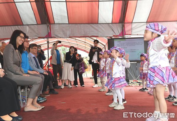 ▲斥資近5700萬元的草屯國小幼兒園舍新建動土。（圖／南投縣政府提供，下同）