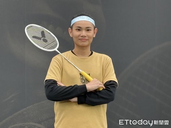 ▲台灣羽球天后戴資穎，6日親自出席個人選手生涯致敬特展記者會。（圖／記者杜奕君攝）