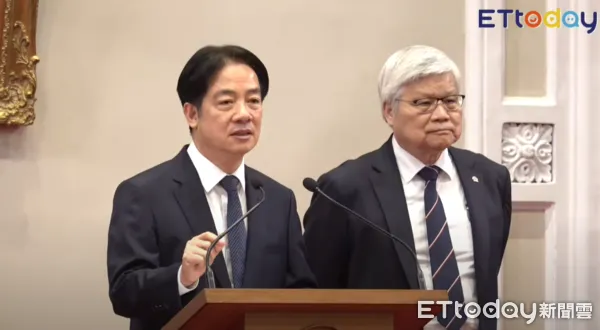 ▲▼總統賴清德偕同台積電董事長魏哲家召開記者會。（圖／翻攝直播）