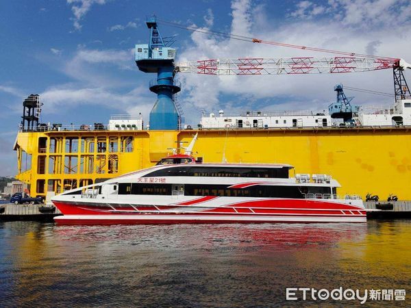 ▲台東綠島海運大躍進。（圖／記者楊漢聲翻攝）