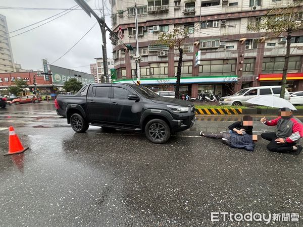 ▲▼八里車禍             。（圖／記者陳以昇翻攝）