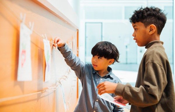 ▲桃園市兒童美術館，新說小百科閉展倒數中