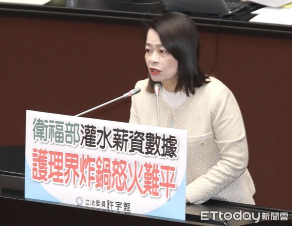 ▲▼許宇甄 立法院院會 國是論壇。（圖／記者屠惠剛攝）