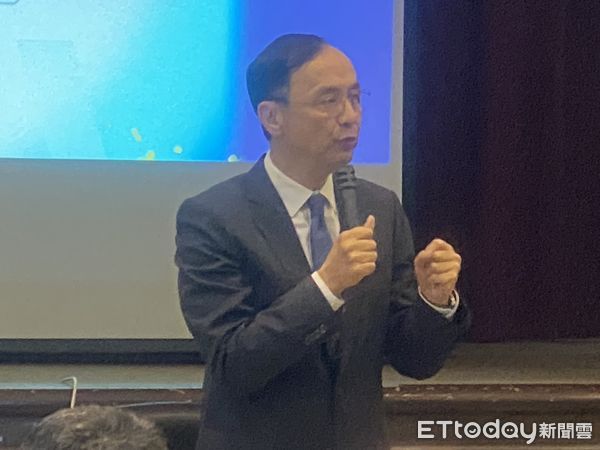 ▲▼國民黨主席朱立倫    。（圖／記者黃國霖攝）