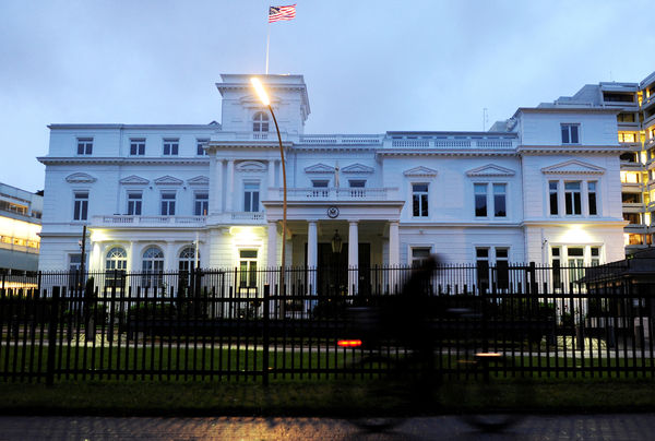 ▲▼  美國駐德國漢堡（Hamburg）領事館。（圖／路透）