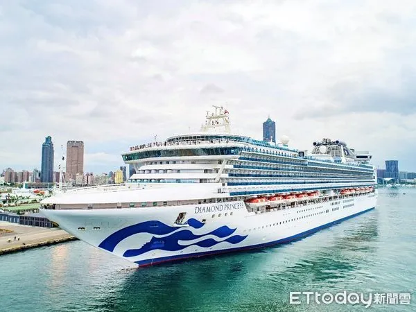 ▲▼國際郵輪公主郵輪鑽石公主號將於4月30日首次靠泊高雄港旅運中心。（圖／台灣港務公司提供）