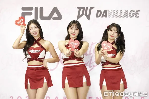 ▲▼2025樂天女孩開季記者會，韓籍外援廉世彬、禹洙漢、河智媛首度合體。（圖／記者湯興漢攝）