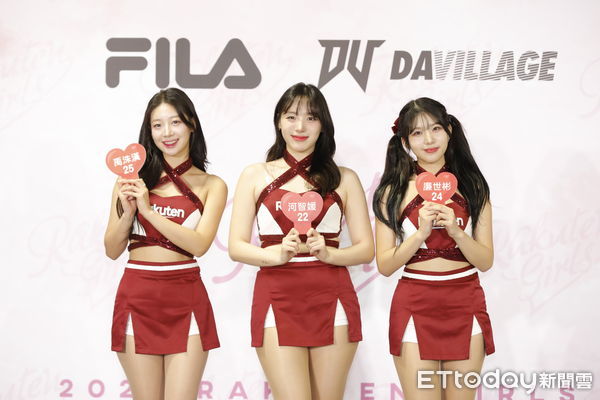 ▲▼2025樂天女孩開季記者會，韓籍外援廉世彬、禹洙漢、河智媛首度合體。（圖／記者湯興漢攝）